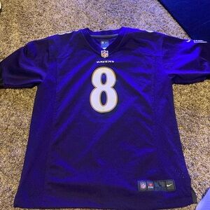 Purple Lamar Jackson Jersey